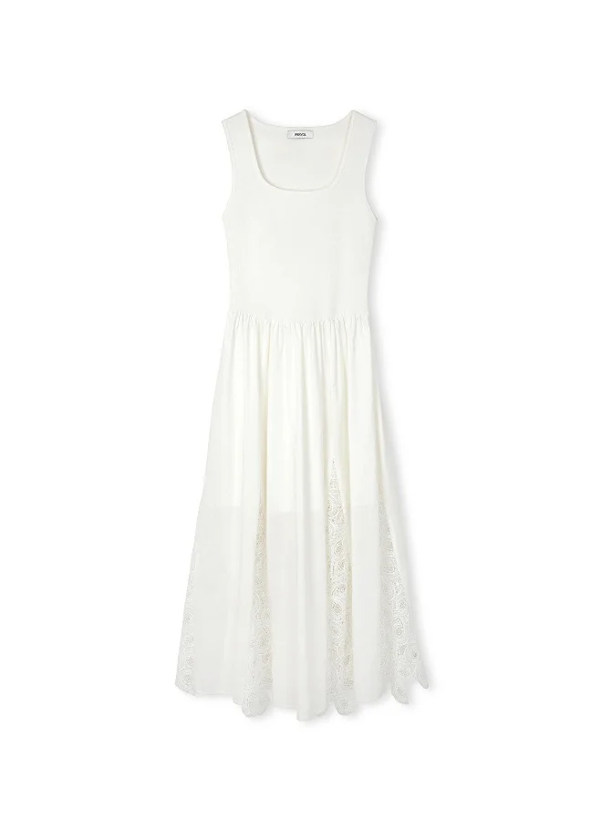 Ipekyol Square Neck Broderie Anglaise Dress