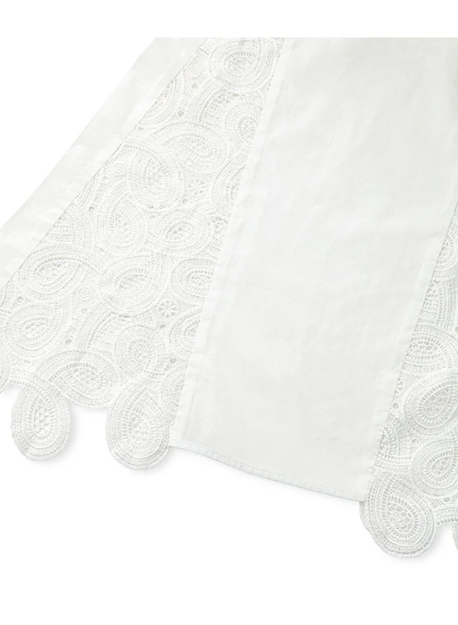 Ipekyol Square Neck Broderie Anglaise Dress