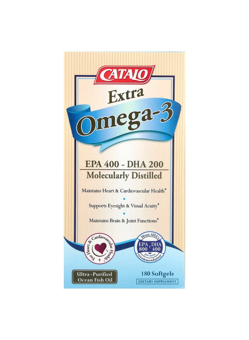 Extra Omega-3 , 180 Softgels