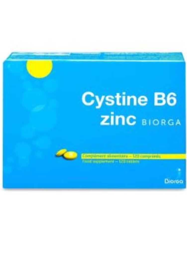 Biorga Cystine B6 + Zinc 120 Tables - Image 1