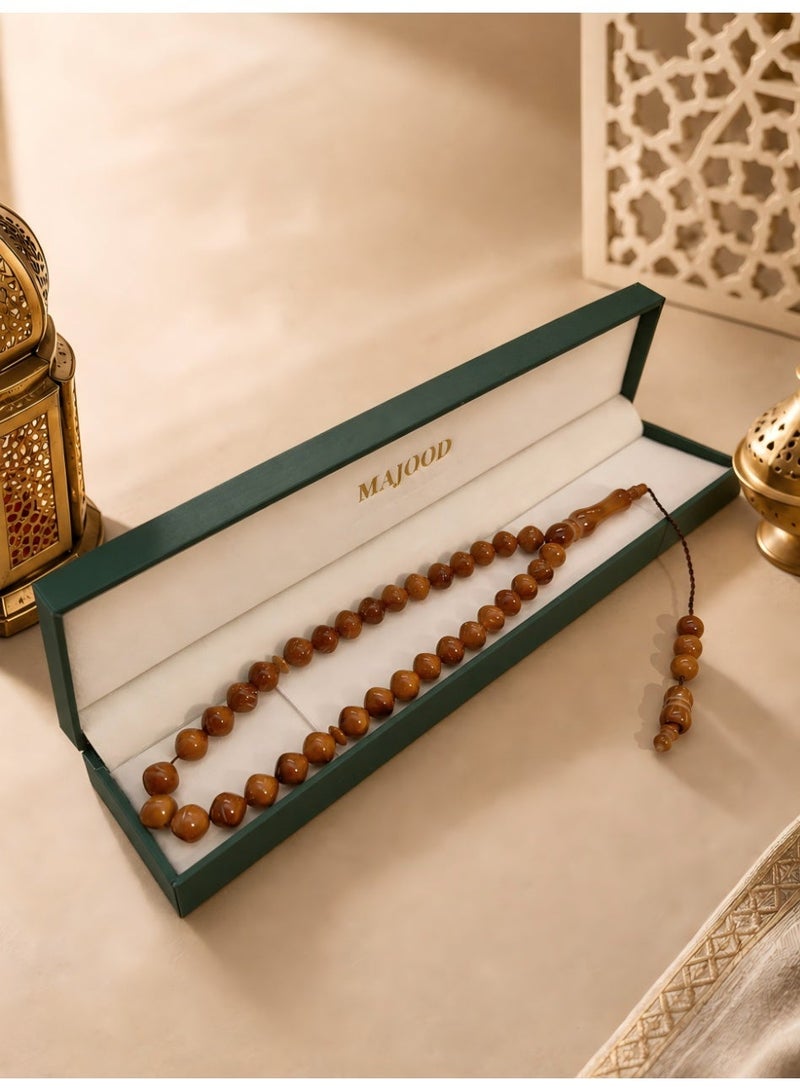 MAJOOD 33 Kuka Tower-Shaped Prayer Beads/Tasbih/7.7MM - Image 3