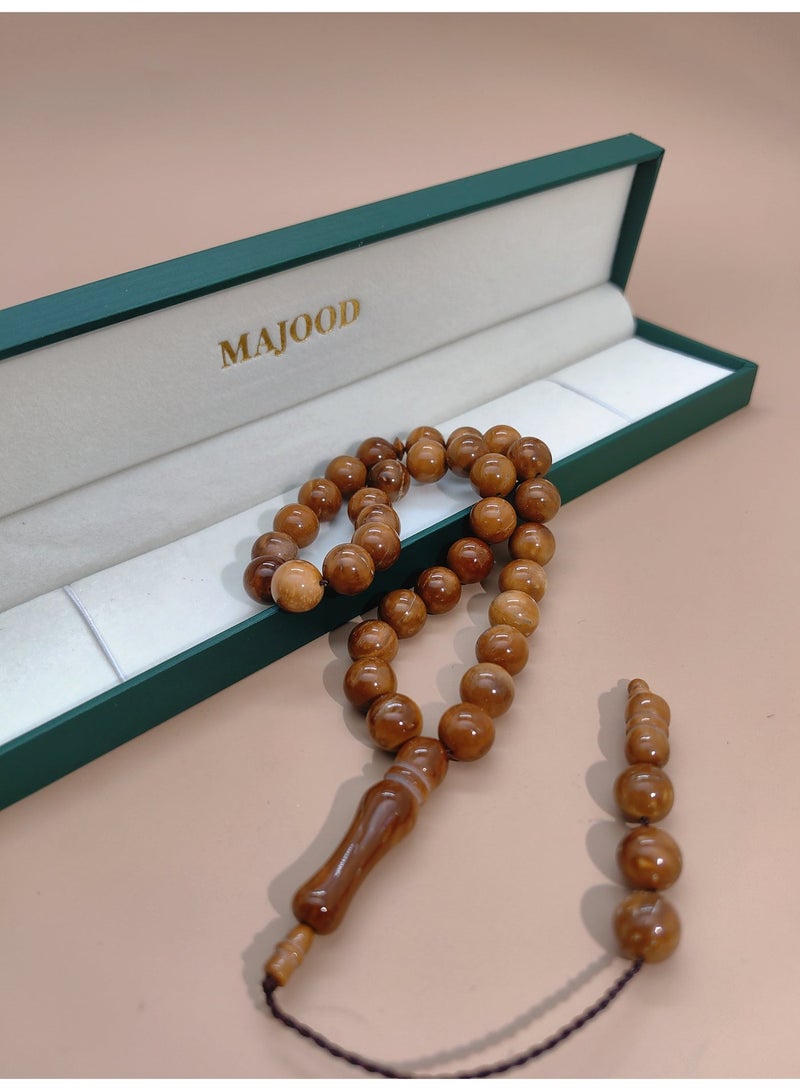 MAJOOD 33 Kuka Tower-Shaped Prayer Beads/Tasbih/7.7MM - Image 5
