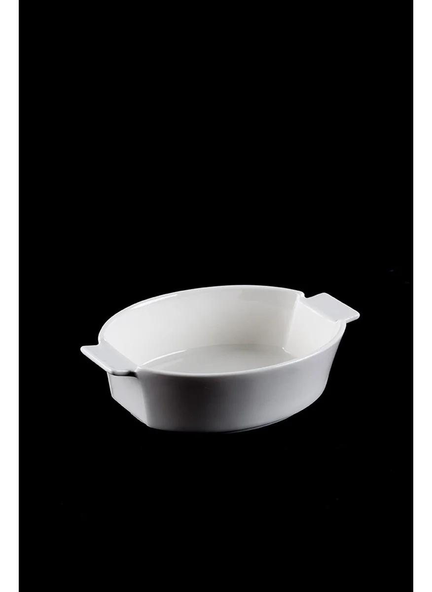 Acar Bianco Perla Porcelain Boat Mini Oven Dish - 17.6 cm