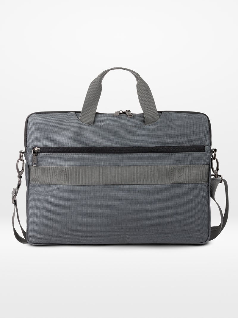 ORYX O-LapClassy Sleek Laptop Bag Minimalist Lightweight Work Bag Grey - Image 2