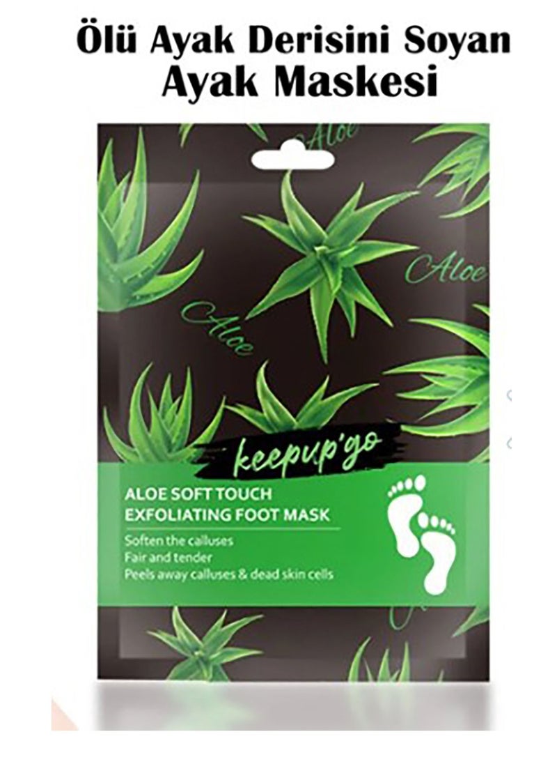 Generic - Foot peeling mask consisting of two pieces - Image 1