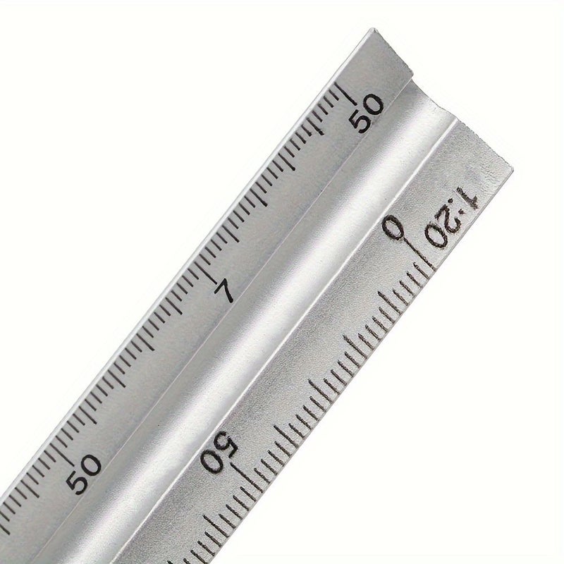 Silvery Precision Triangular Slide Gauge Dual Metric Imperial 0.01 Accuracy Industrial Measuring Tool - Image 3