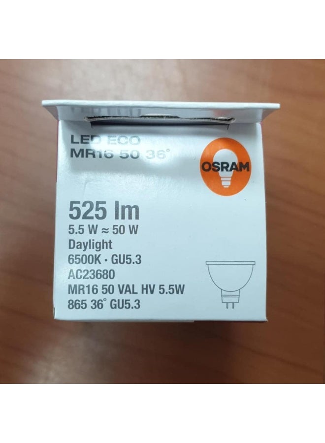 OSRAM LED Eco Spotlight (MR16, 6500k, Pack of 10) - Image 3