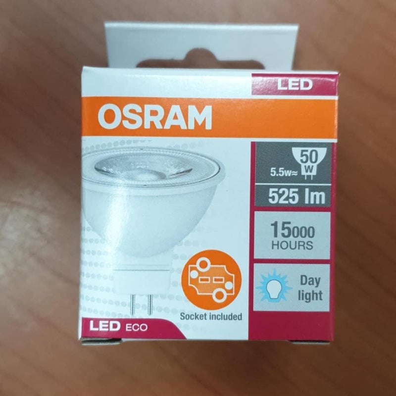 OSRAM LED Eco Spotlight (MR16, 6500k, Pack of 10) - Image 2