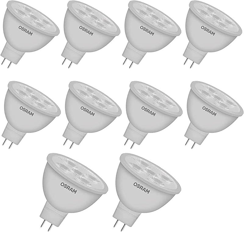 OSRAM LED Eco Spotlight (MR16, 6500k, Pack of 10) - Image 1
