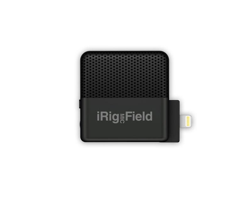 IK Multimedia iRig Mic Field Portable Lightning Stereo Field Microphone iOS Vlog Recording Condenser  Mic - Image 1