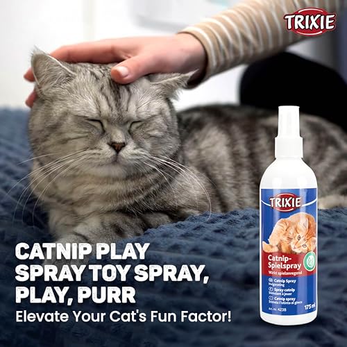Trixie: - Catnip Play Spray Toy | Stimulate Playful Behaviour in Cats | Can be Used on Toys and Scratch Post to Attract and Engage Your Cats | Improves Strength and Potential – 175 Ml - Image 3