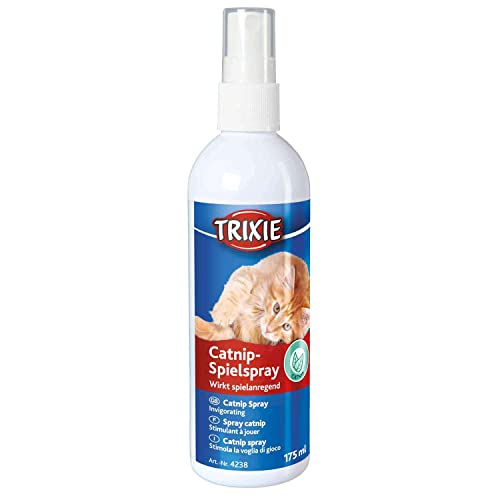 Trixie: - Catnip Play Spray Toy | Stimulate Playful Behaviour in Cats | Can be Used on Toys and Scratch Post to Attract and Engage Your Cats | Improves Strength and Potential – 175 Ml - Image 1