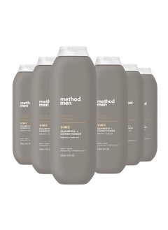Method Method Men 2in1 Shampoo  Conditioner Cedar  Cypress Pack Of 6 Cedar  Cypress 6 Count 