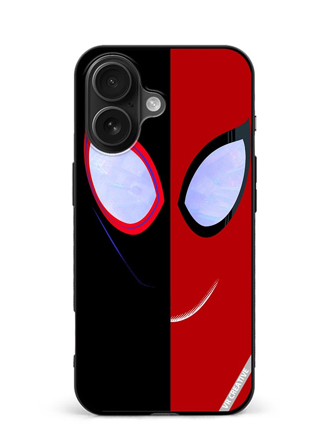 VR CREATIVE Protective Case Cover For Apple iPhone 16 Spiderman Design Multicolour