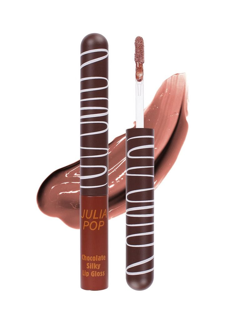 جوليا بوب ملمع شفاه حريري بلون الشوكولاتة - Image 1