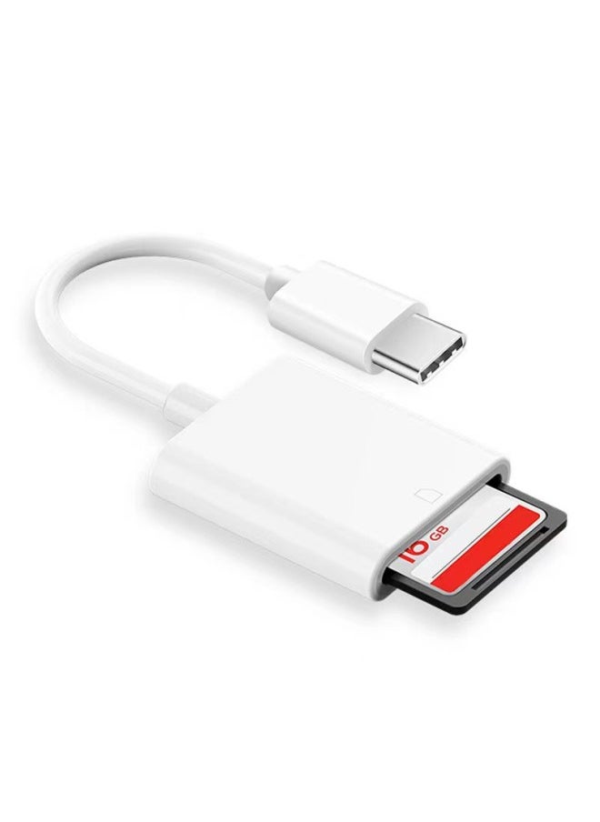 Generic - Two-in-one Lightning Adapter For Phones Tfsd Card Reader Type Otg Digital Cputer Accessories-Color:3-wire 2usb+sd/tf/apple Charging - Image 1
