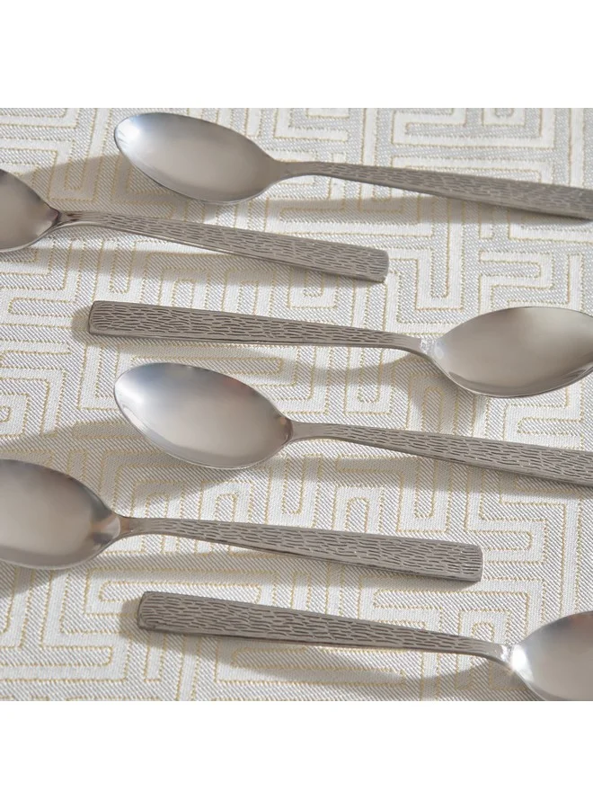 Home Box  New Jersey 6-Piece Tea Spoon Set 13 x 1.5 x 3 cm  | Best Price UAE
