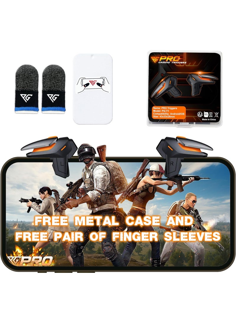 YD PRO-T1 PUBG Mobile Phone Triggers Controller for iPhone/Android, L1 R1 Sensitive Shoot & Aim - Image 1