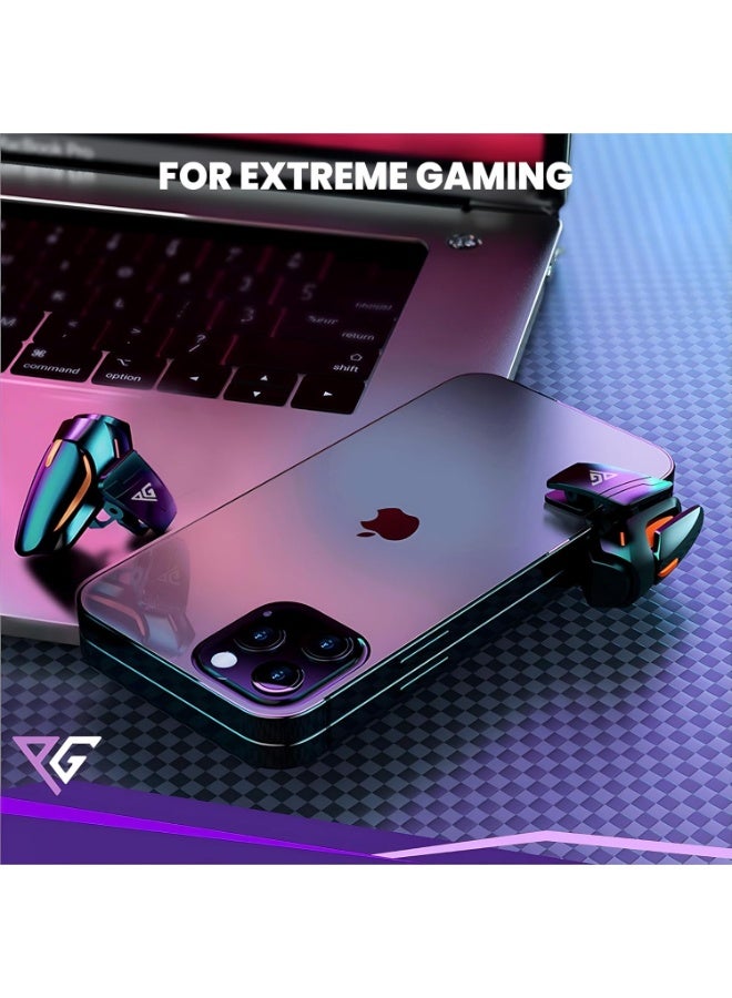 YD PRO-T1 PUBG Mobile Phone Triggers Controller for iPhone/Android, L1 R1 Sensitive Shoot & Aim - Image 2