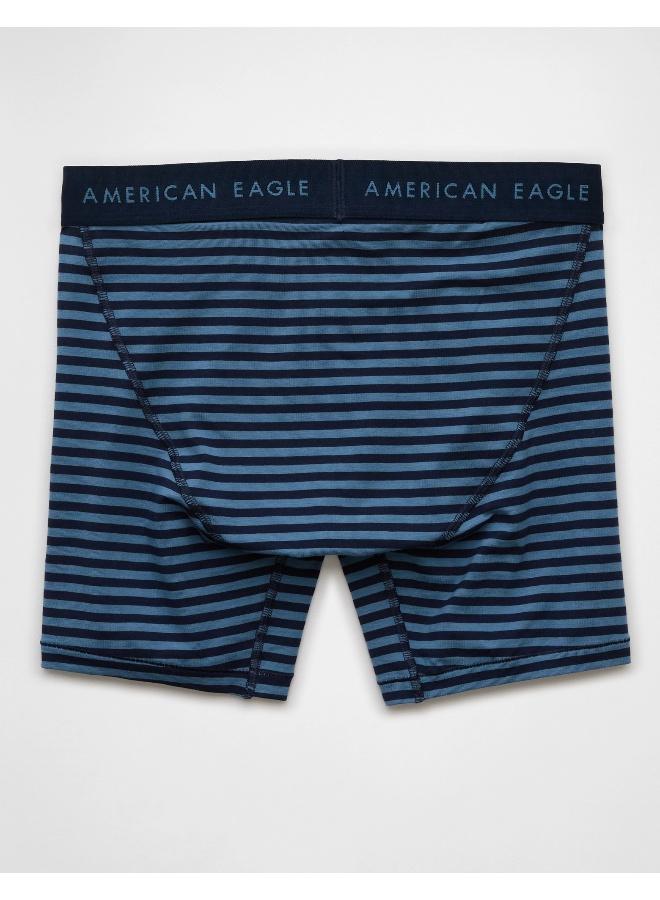 American Eagle AEO Men's Striped 6" Classic Boxer Brief  - Image 4