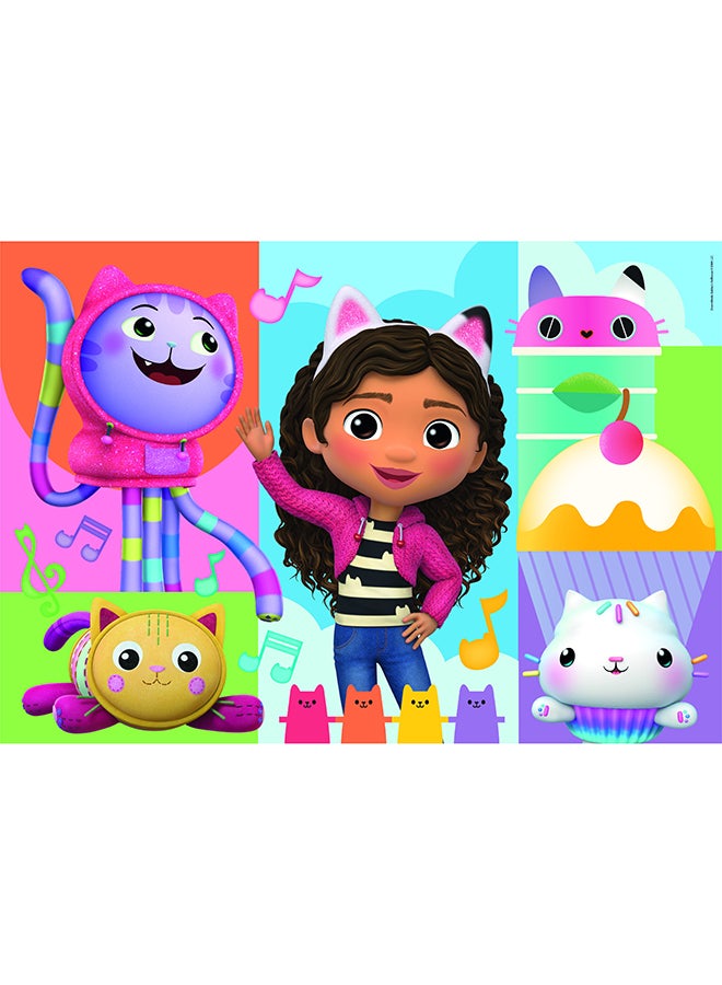 Clementoni Puzzle Gabby Dollhouse 2X60Pcs - Image 3