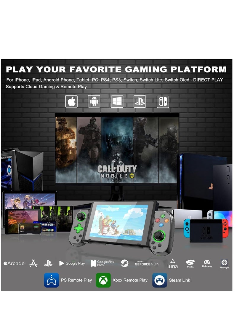 Generic - Wireless Bluetooth Gaming Controller for iPhone iPad Android PC with Back Button and Analog Triggers Low Latency for CODM Diablo Immortal - Image 1