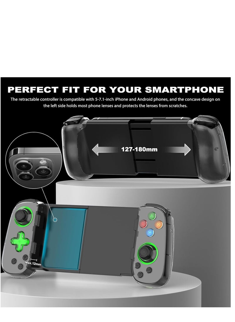 Generic - Wireless Bluetooth Gaming Controller for iPhone iPad Android PC with Back Button and Analog Triggers Low Latency for CODM Diablo Immortal - Image 1