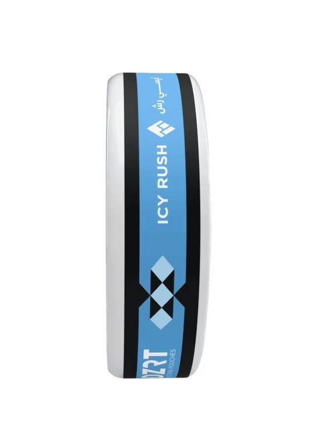 DZRT Icy Rush Light 4mg - Cooling Mint Nicotine Pouches | Fresh Mint Flavor - Image 4