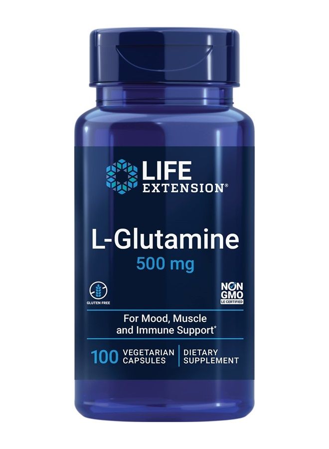 Life Extension L-جلوتامين، 500 ملغ - Image 1