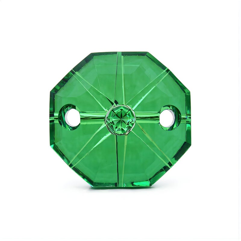 Polished Octagonal Crystal Beads 14mm 200pcs Anti Fog Scratch Resistant - Image 1