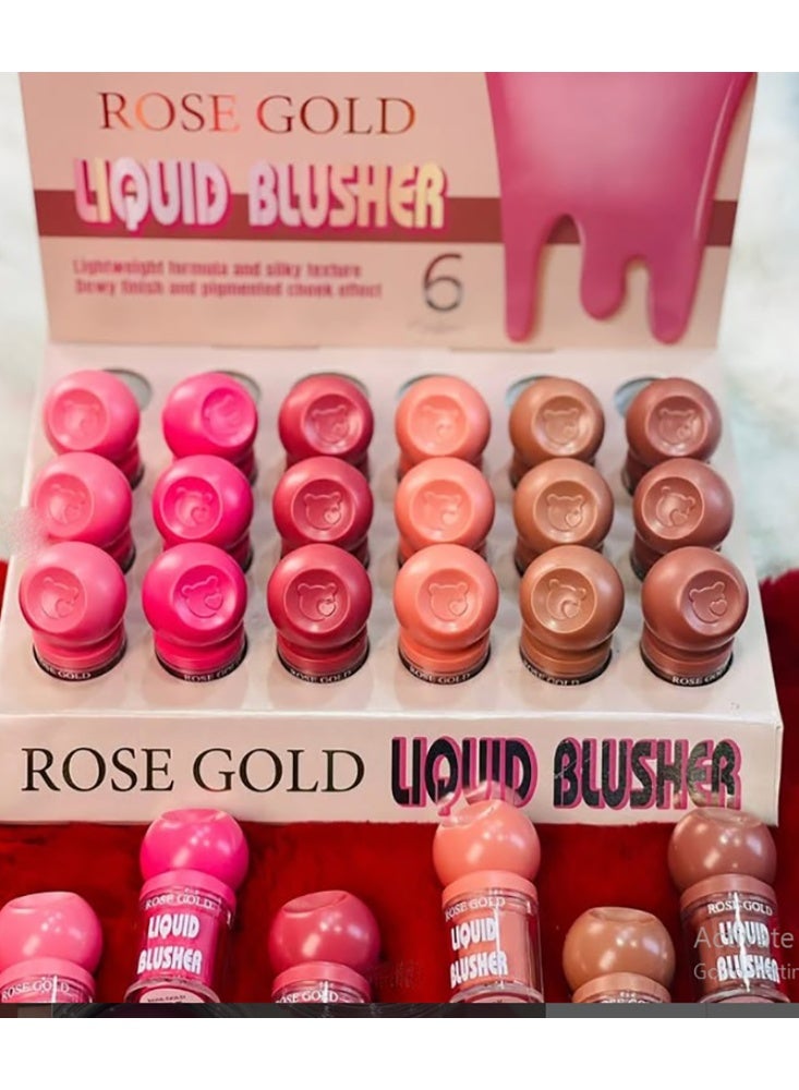 Rose Gold Liquid Blush, Color 05 - Image 4