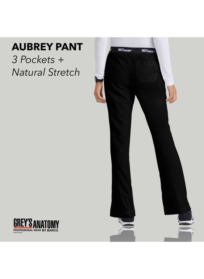 Barco Women's Grey'S Anatomy Drawstring Scrub Pant Medium Black - Image 4
