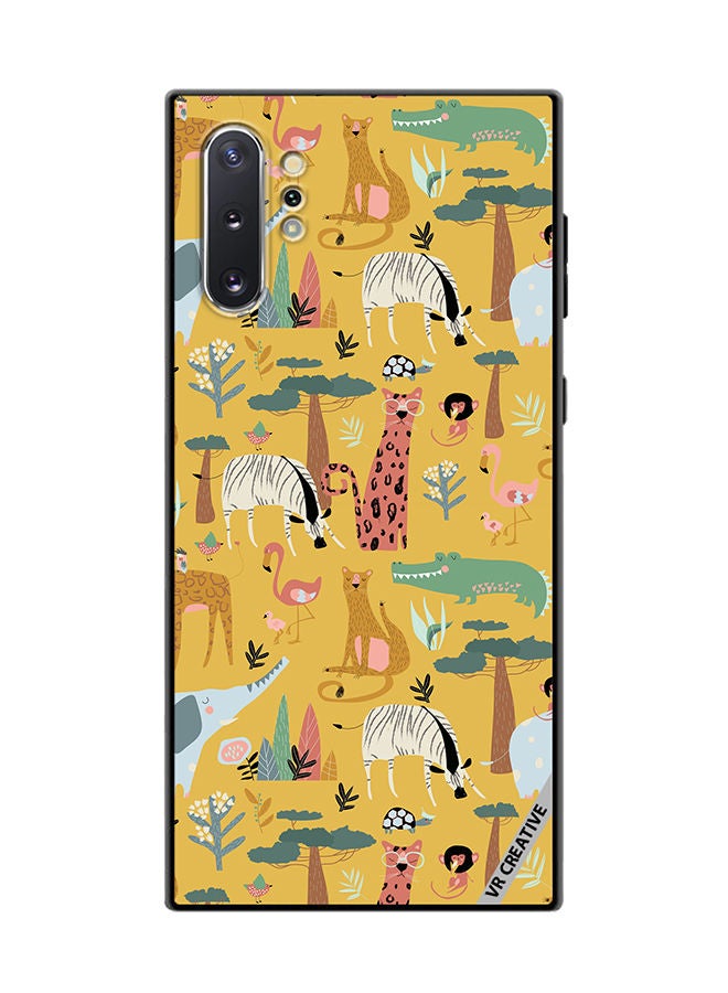 VR CREATIVE Protective Case Cover For Samsung Galaxy Note10 Plus 5G Animals In The Wild Design Multicolour - Image 1