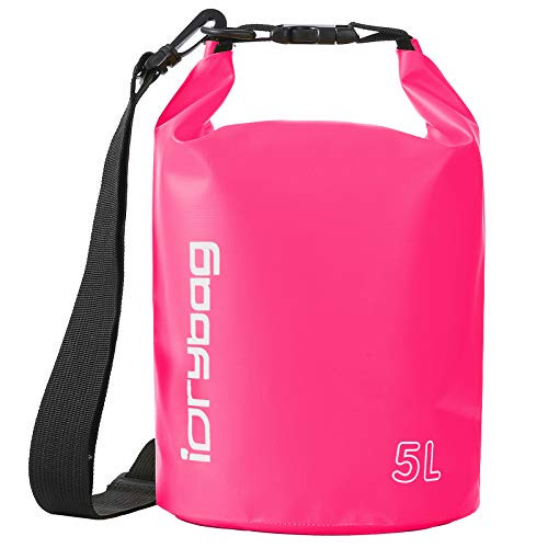 IDRYBAG Dry Bag for Kayaking Waterproof 2L/5L/10L/15L/20L, Small Dry Sack Waterproof Bag for Boating - Image 1