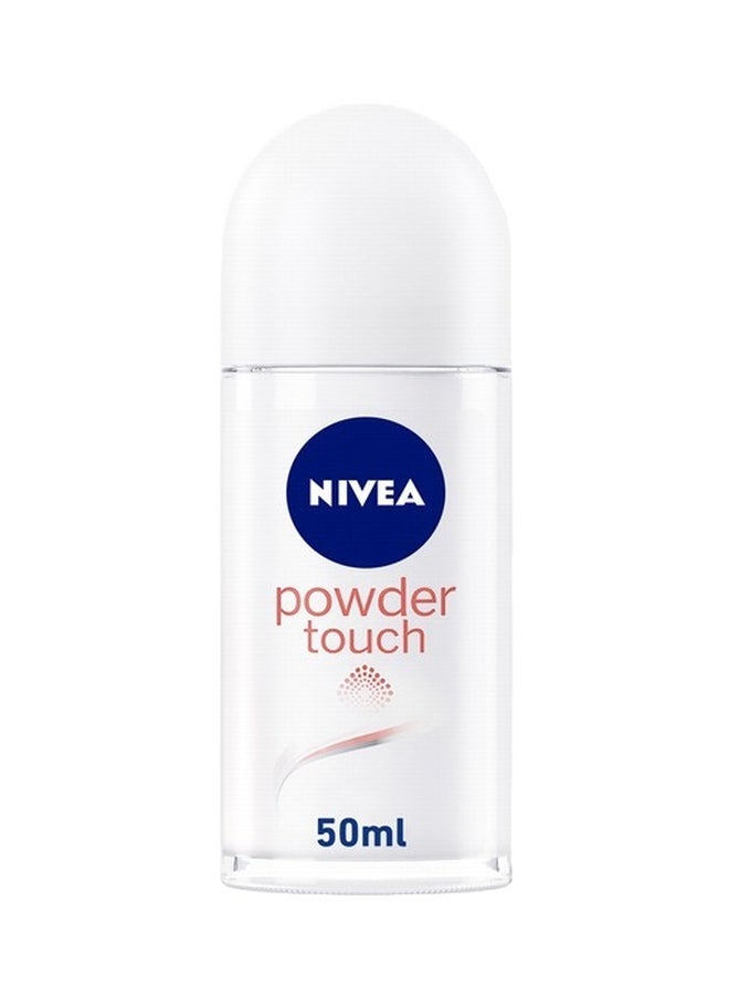 Nivea Powder Touch Antiperspirant Roll-On Deodorant For Women, 50ml