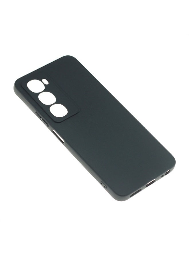 SanHu for ITEL City 100 2-In-1 Thin Soft Case Cover, Anti Drop Protection, Anti Fingerprint, Durable, Easy To Clean And Install, Frosted Protective Case+Transparent Four Corner Anti Drop Protective Case - Image 3