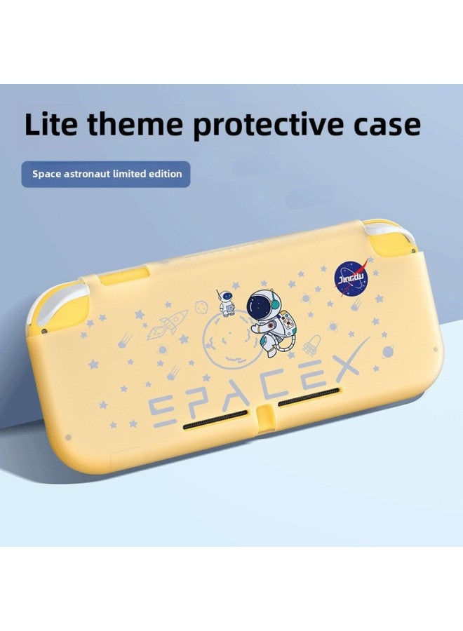 general Nintendo Switch Protective Case Ns Skin-friendly Soft Case Swicholed Frosted Detachable Soft Case Lite Solid Color-Product Color:Default-Model:Lite Theme Soft Shell-【Space Astronaut-Frosted】】 - Image 1