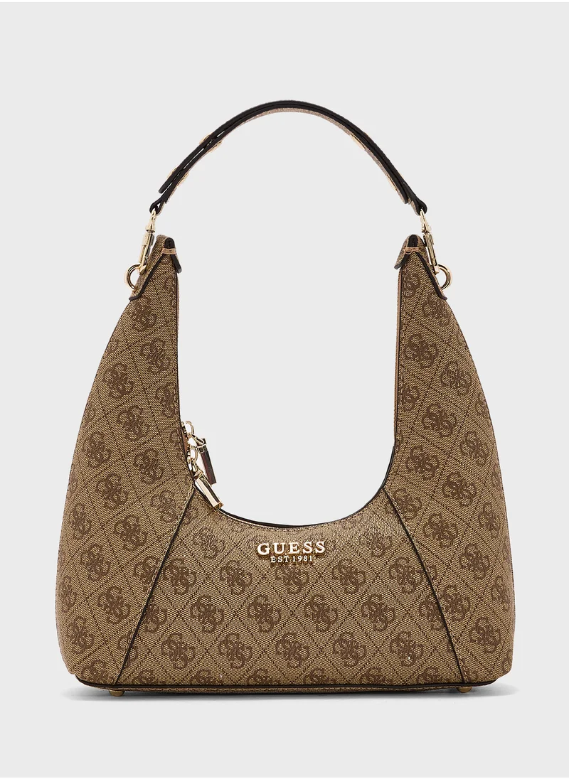 GUESS CALISTA TOP ZIP SHOULDER BAG