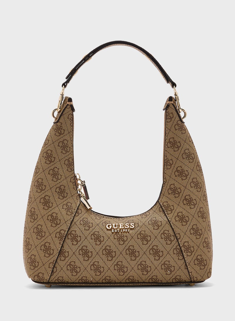 GUESS CALISTA TOP ZIP SHOULDER BAG  - Image 1