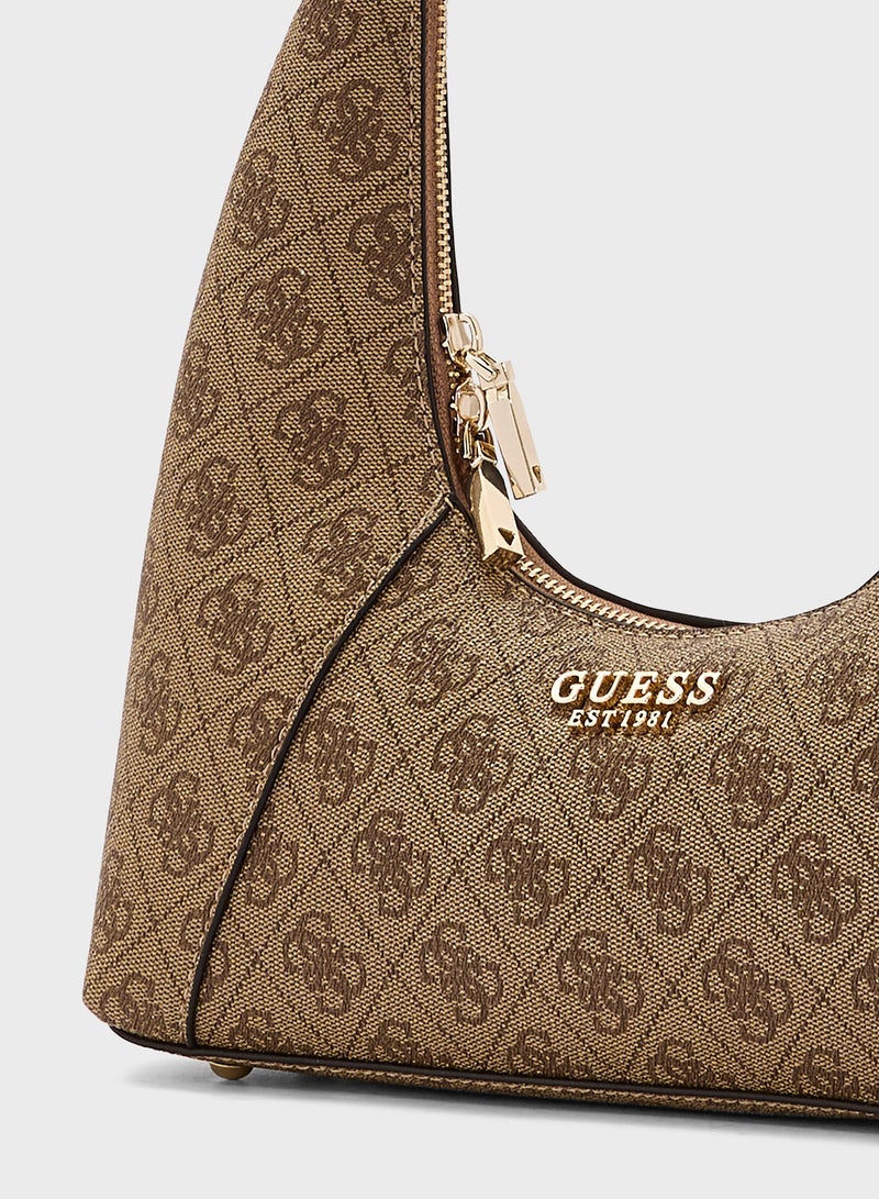 GUESS CALISTA TOP ZIP SHOULDER BAG  - Image 4