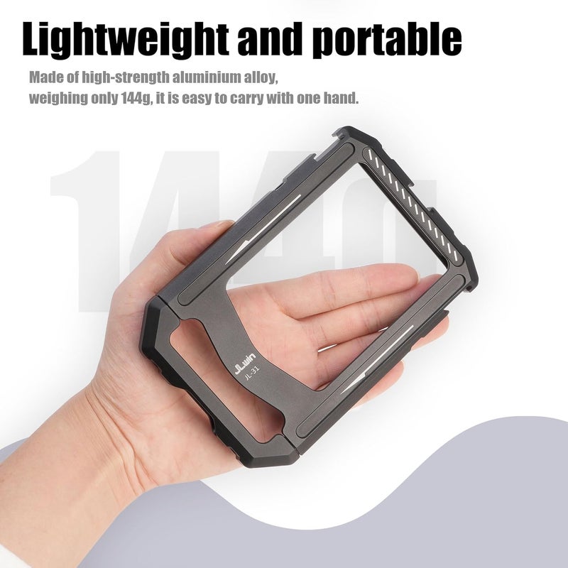 Fotga Smartphone Video Rig Metal Dual Handle Aluminum Alloy Camera Case Stabilizer for iPhone Phone Filmmaker Professional Video Maker - Image 4