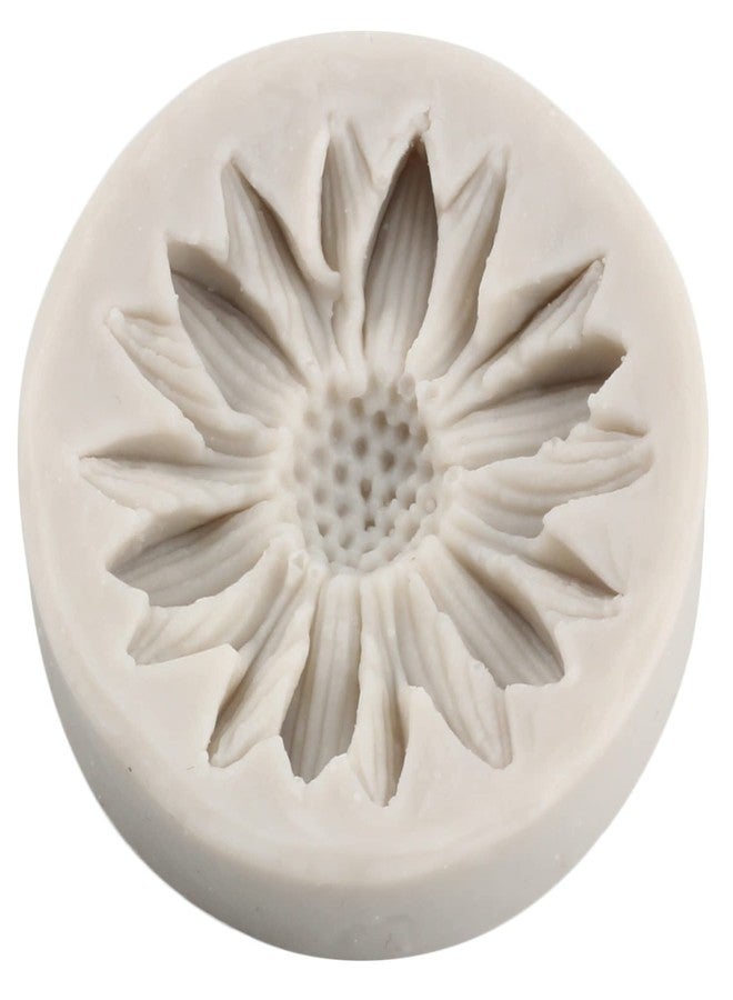 RFGHAC Sunflower Silicone Molds Flower Fondant Mold For Cake Decorating Cupcake Topper Chocolate Candy Gum Paste Set Of 4 - Image 5