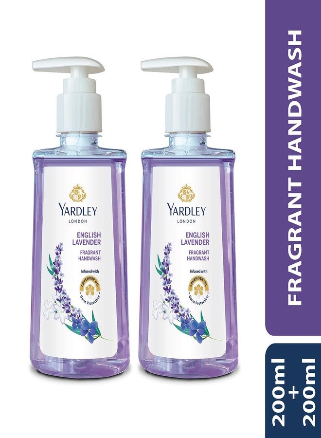 Yardley London English Lavender Fragrant Handwash 200ml+200ml - Image 2
