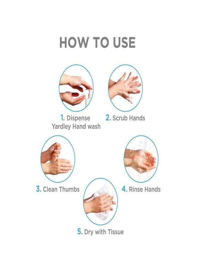 Yardley London English Lavender Fragrant Handwash 200ml+200ml - Image 5