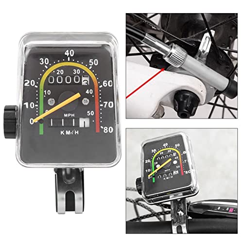 DAUERHAFT Sturdy Odometer Cycling Speedometer, Bike Computer Speedometer and OdometerWaterproof for 26in, 27 5in, 28in, 29in - Image 2