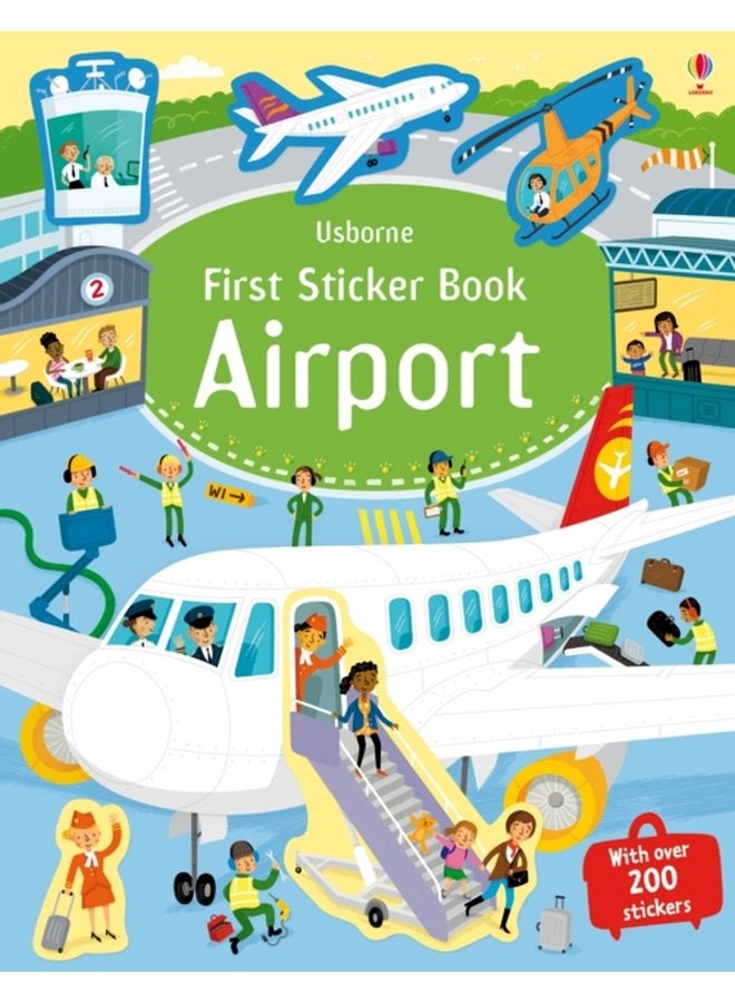 First Sticker Book Airport - Paperback