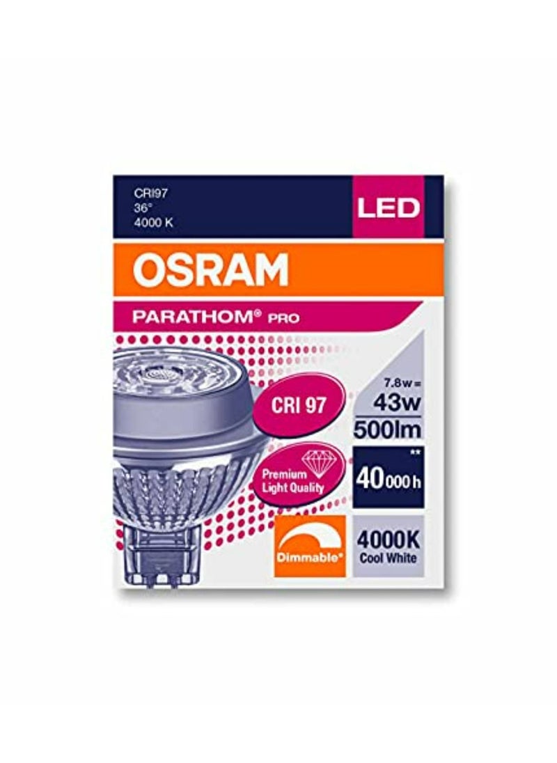 Osram Osram Led Lamps Pin Base Reflector Mr16 Lv Dim 7.8 W Other  - Image 3
