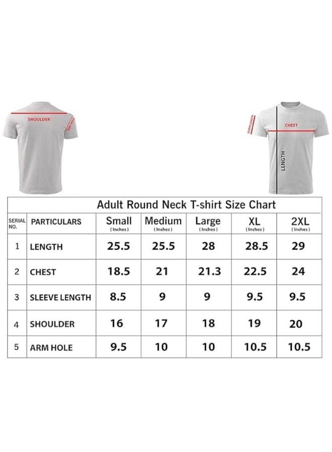 Arafah Day Special Men’s Cotton T-Shirt–Premium Quality Round Neck Short Sleeve Islamic T-Shirt For Men | Soft Breathable Fabric | Comfortable Daily Wear