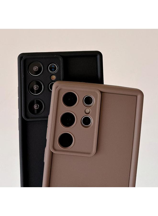 اس-توب جراب لهاتف Samsung Galaxy S22 Ultra 5G بلون سادة 3D Love TPU مع حبل - Image 3