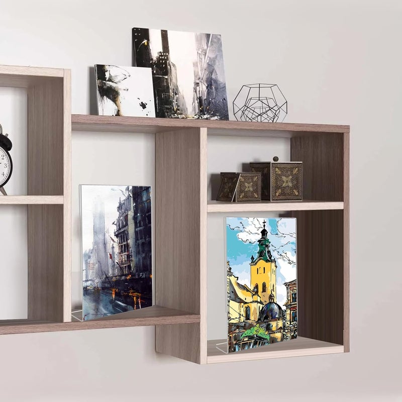 TPGP إطارات صور أكريليك 5x7، مجموعة من 6 حوامل عرض شفافة بدون إطار - Image 3